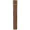 Ekena Millwork 1 3/4"W x 6"D x 12"H Clarksville Wood Vintage Decor Bracket, Weathered Brown BKTWD02X06X12CVBR - alternate 2